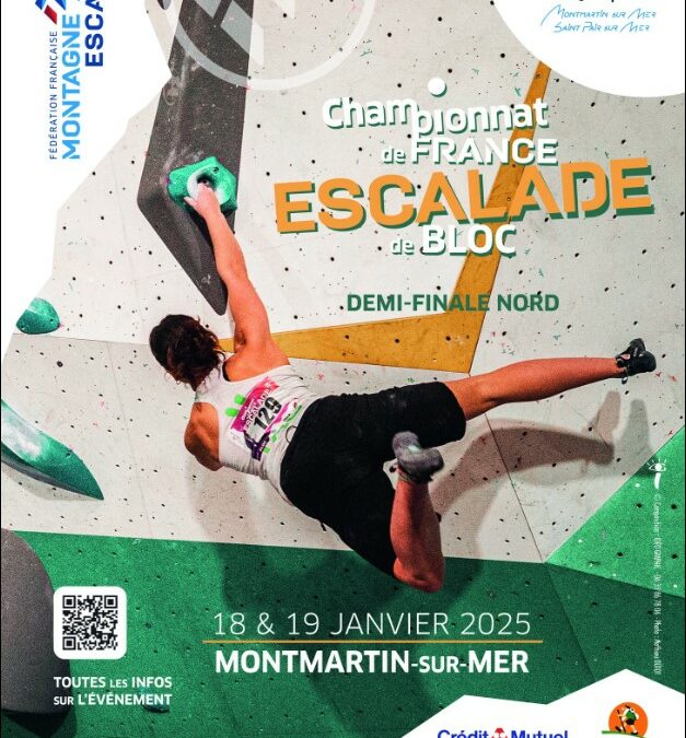 CHAMPIONNAT DE FRANCE ESCALADE DE BLOC